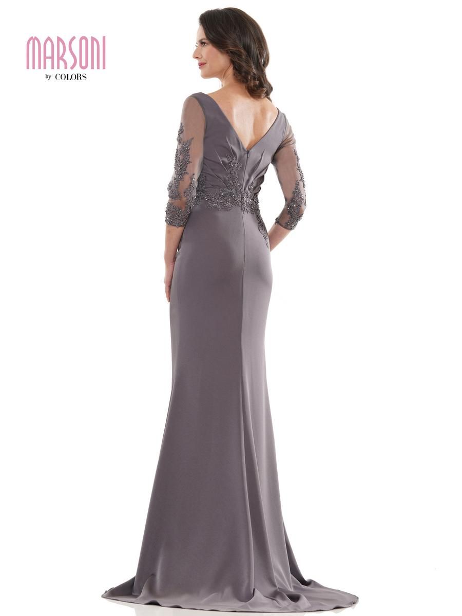 Style MV1145 Colors Plus Size 20 Pageant Gray Floor Length Maxi on Queenly