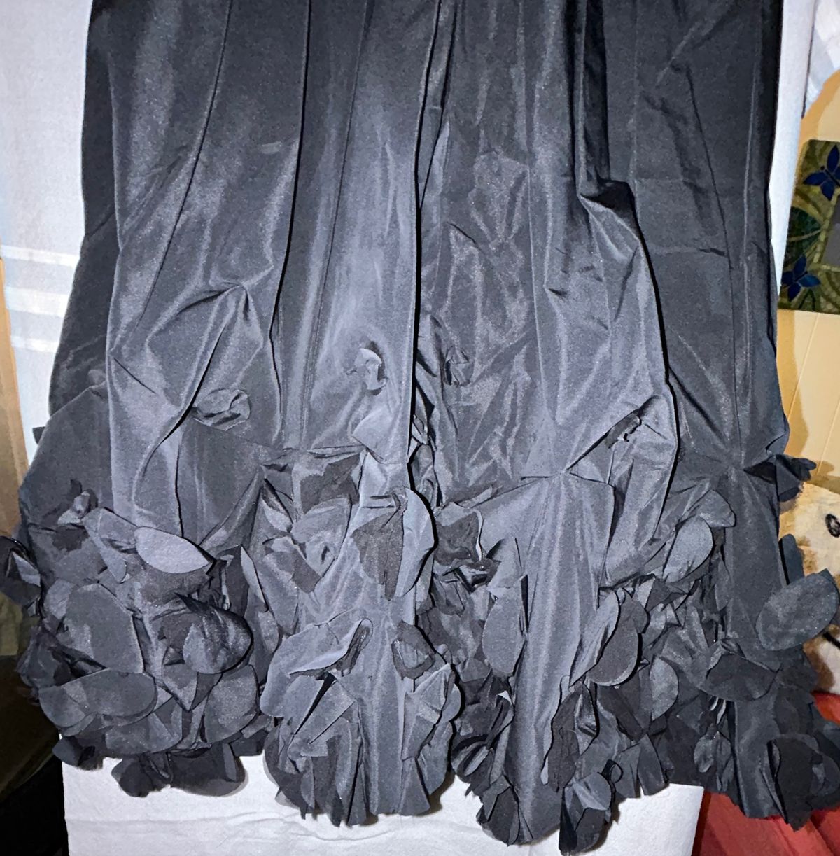 BCBG Size 2 Homecoming Strapless Sheer Black Cocktail Dress on Queenly