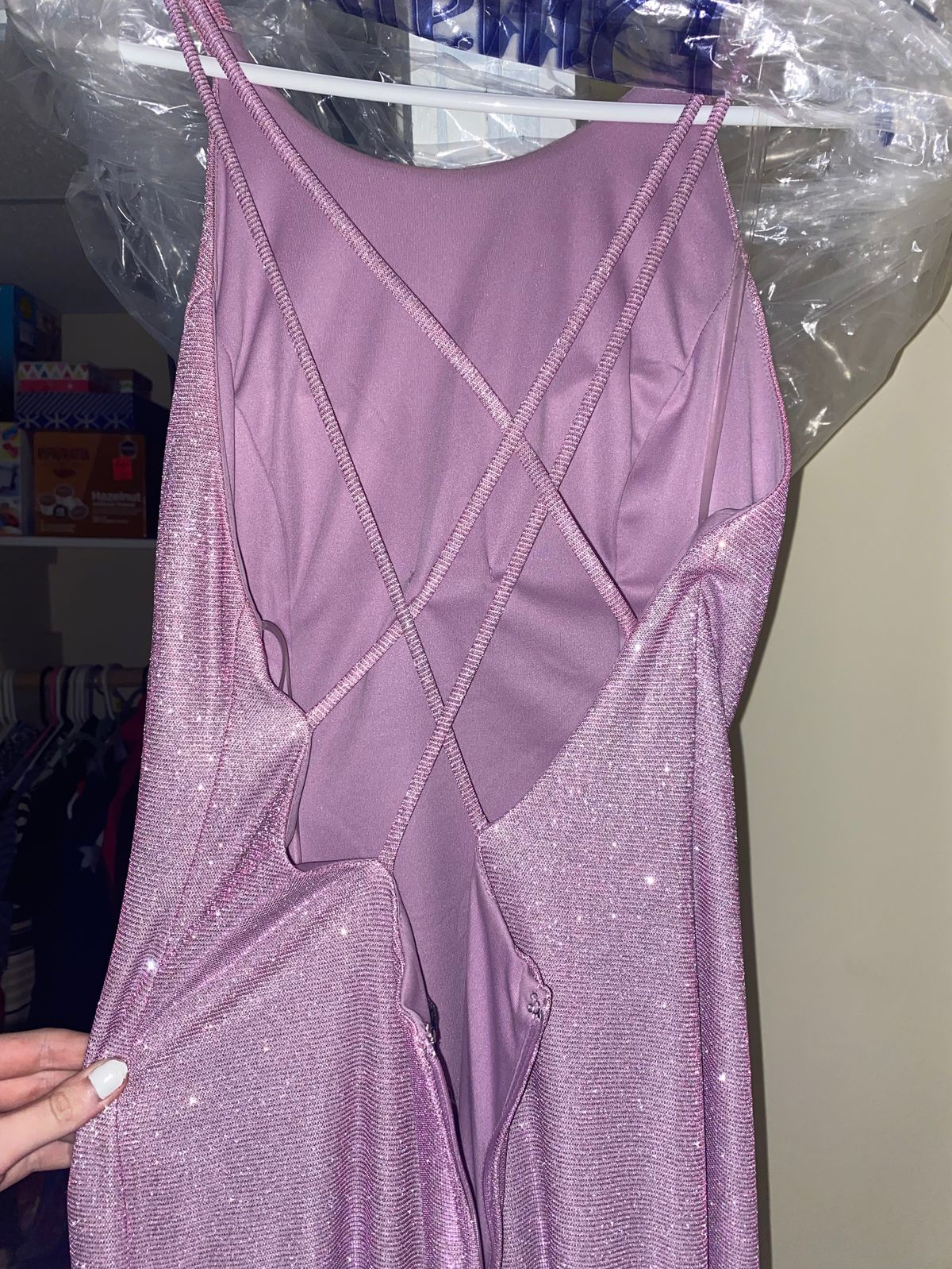 Size 4 Prom Light Purple A-line Dress on Queenly