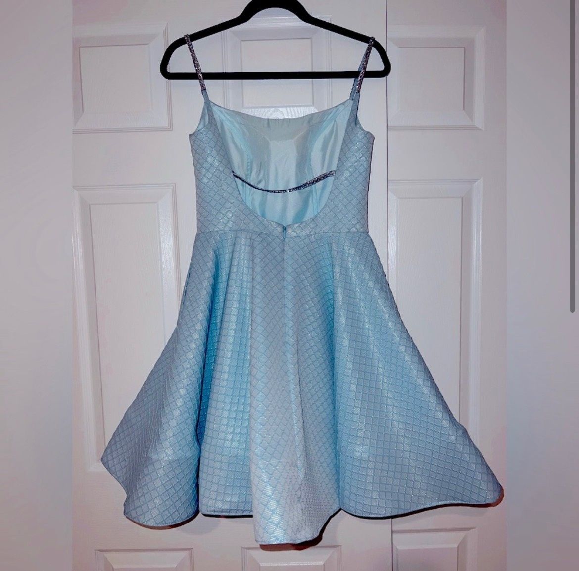 Size S Prom Light Blue Cocktail Dress on Queenly