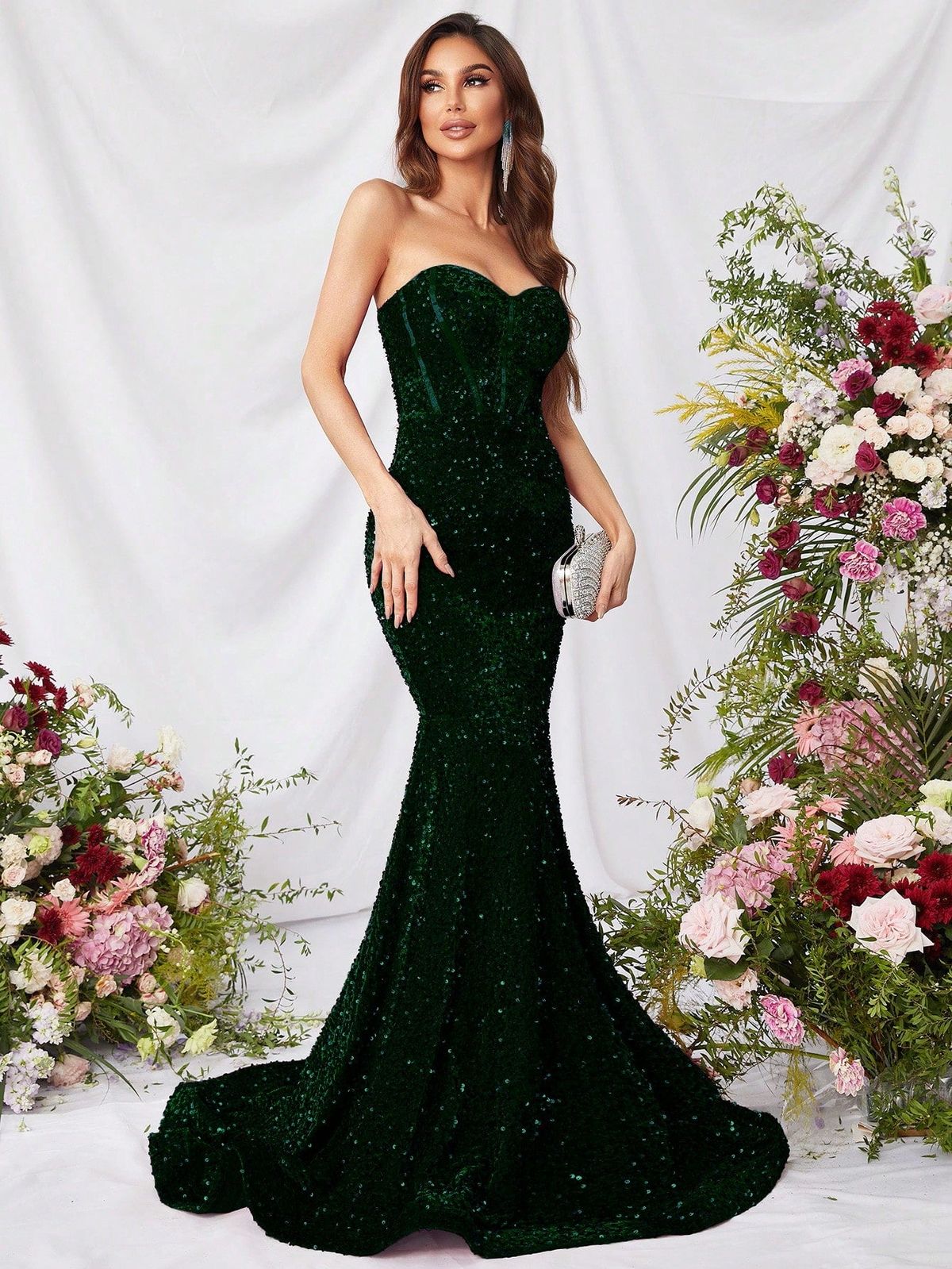 Style FSWD0633 Faeriesty Size S Prom Green Mermaid Dress on Queenly