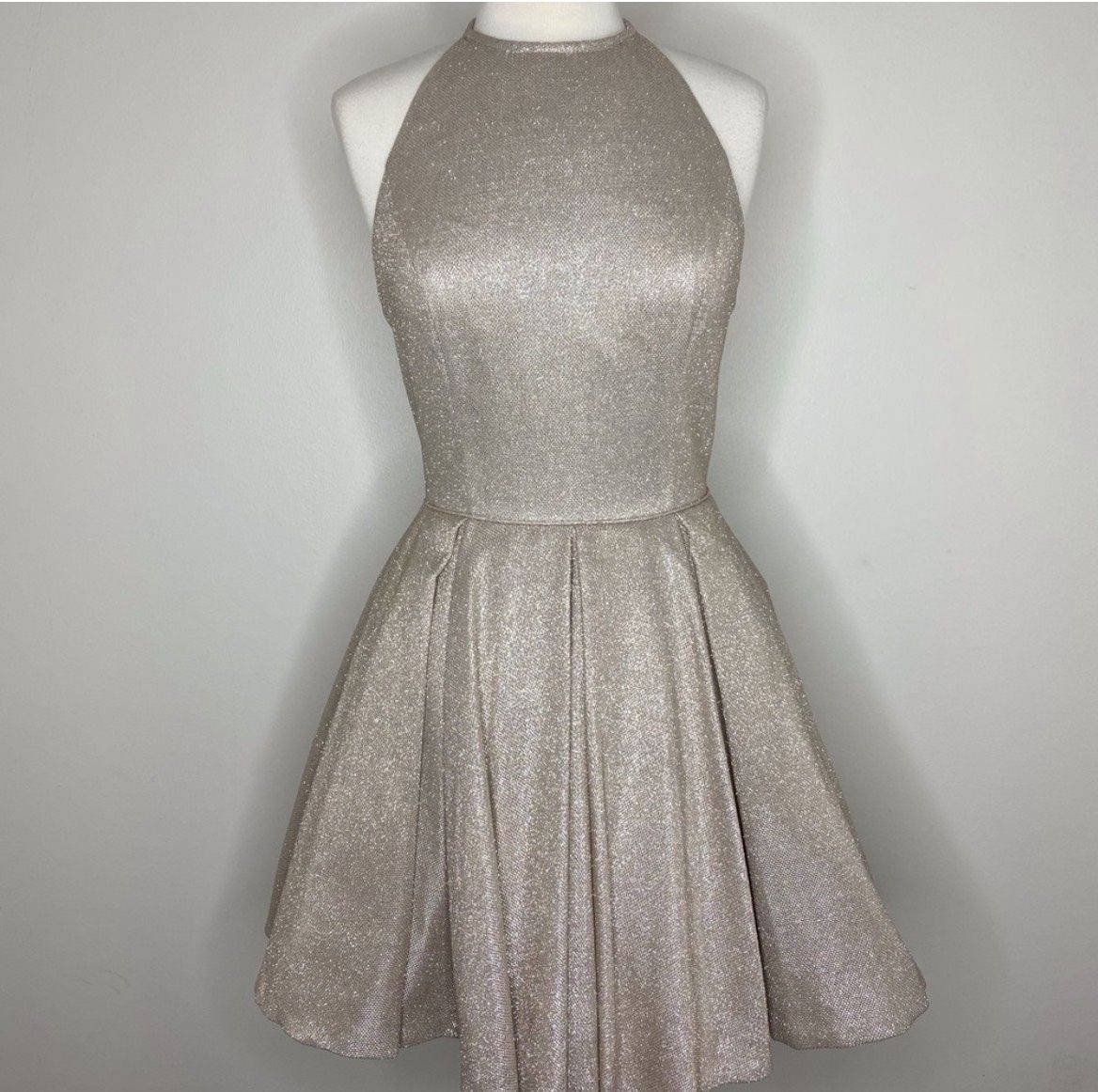 Sherri Hill Size 10 Prom Gray Cocktail Dress on Queenly