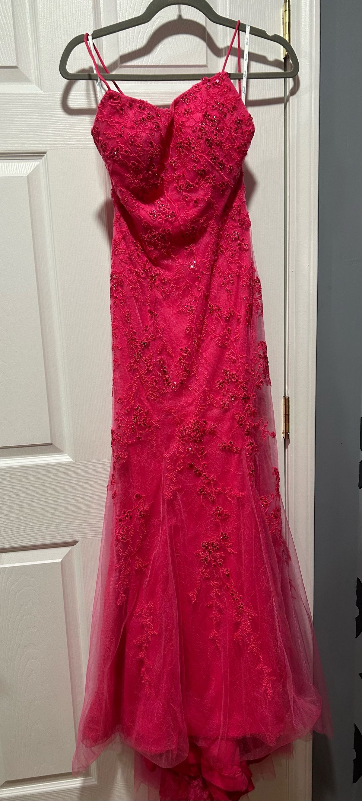 Camille La Vie Size 00 Prom Pink A-line Dress on Queenly