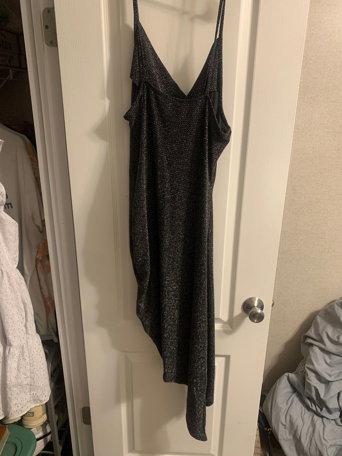 Size 2X Homecoming Black Cocktail Dress on Queenly