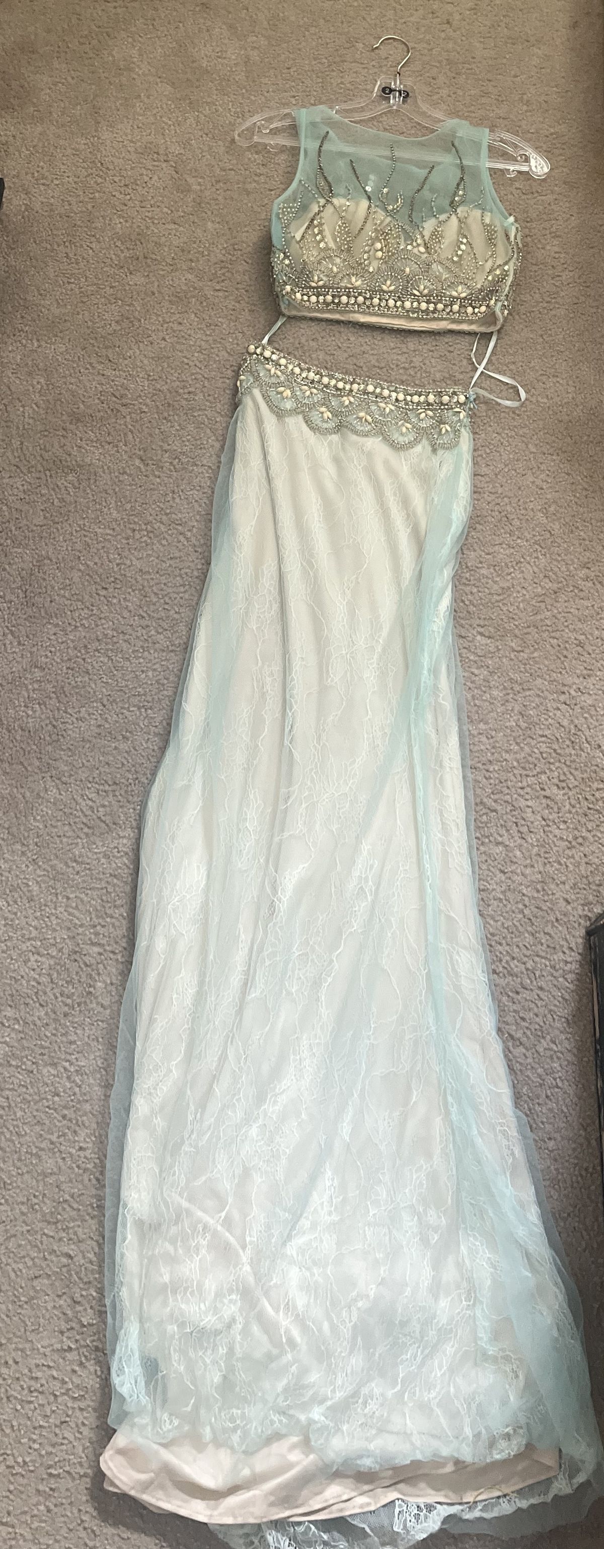 Size 2 Prom Multicolor Mermaid Dress on Queenly