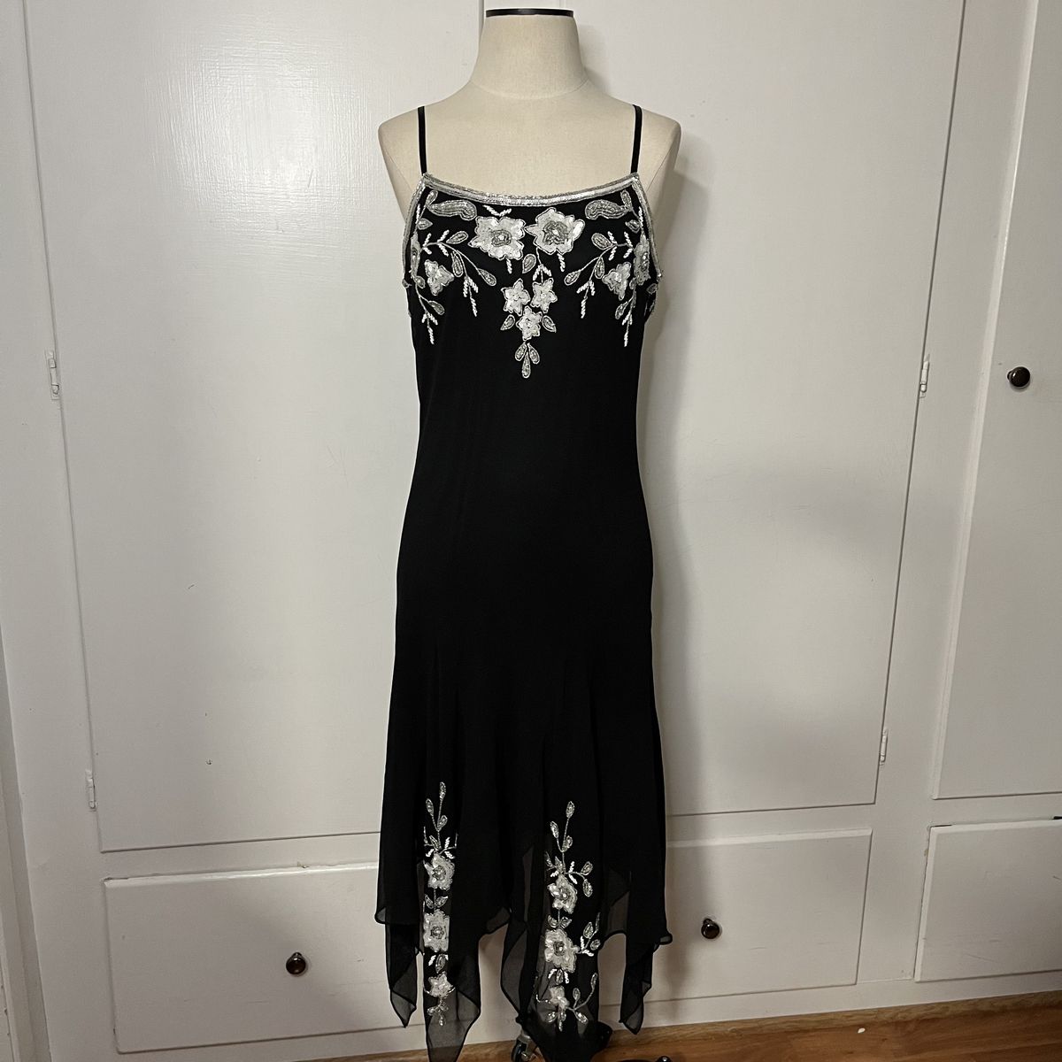 DressBarn Collection Size 10 Prom Black Cocktail Dress on Queenly