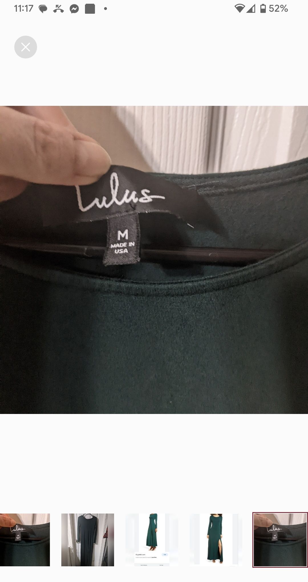Lulus Size 8 Green Floor Length Maxi on Queenly