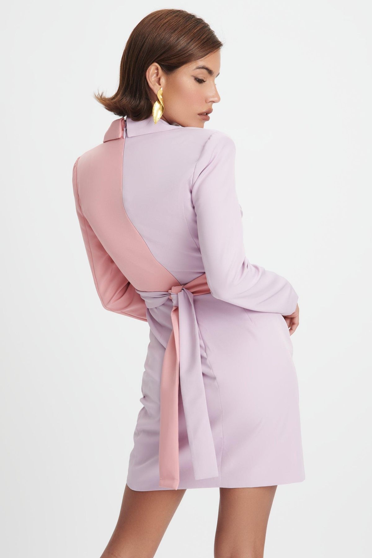 Style ELLIE Lavish Alice Size 14 Blazer Pink Cocktail Dress on Queenly