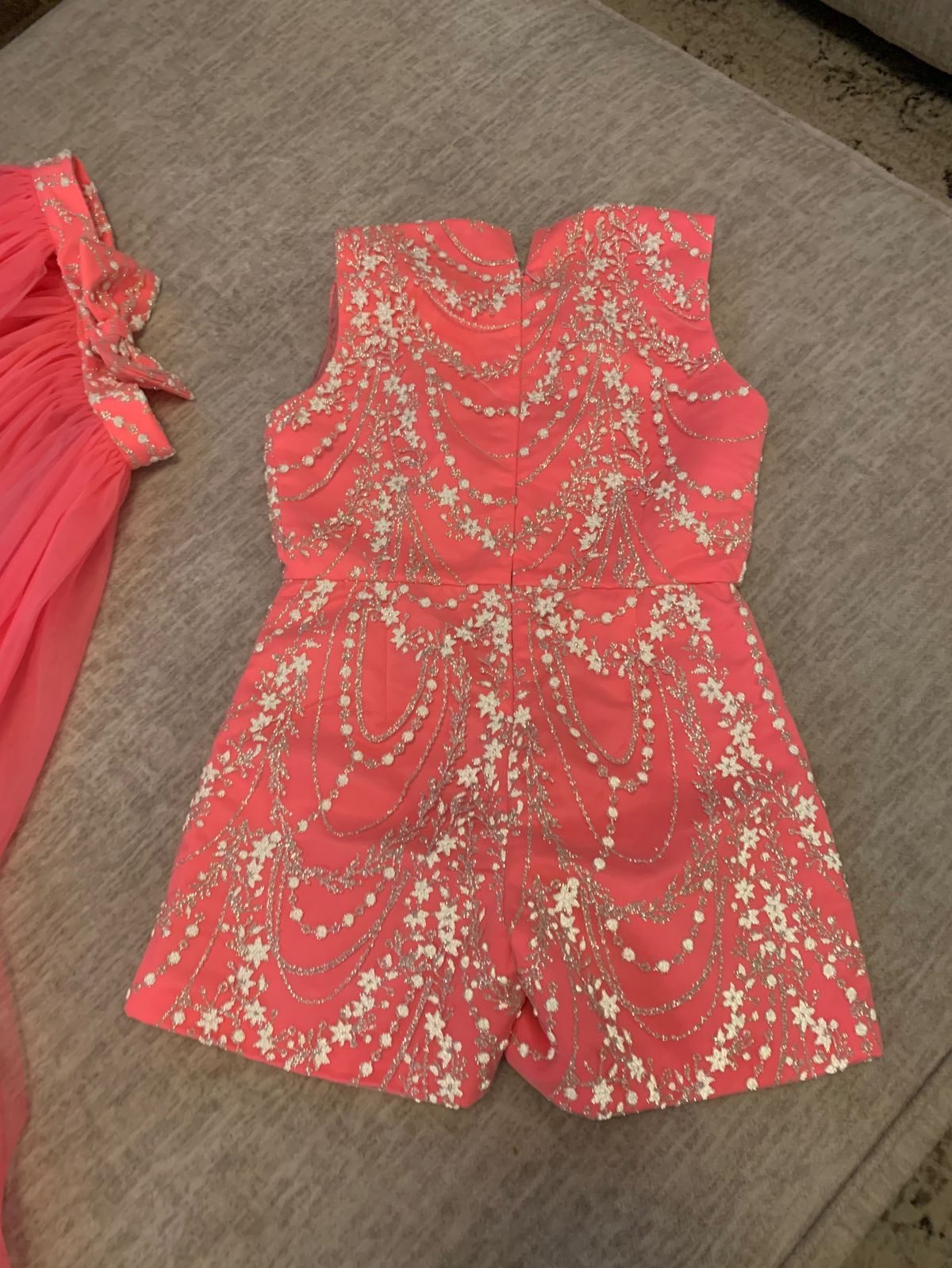 Size 0 Prom Pink Formal Jumpsuit on Queenly