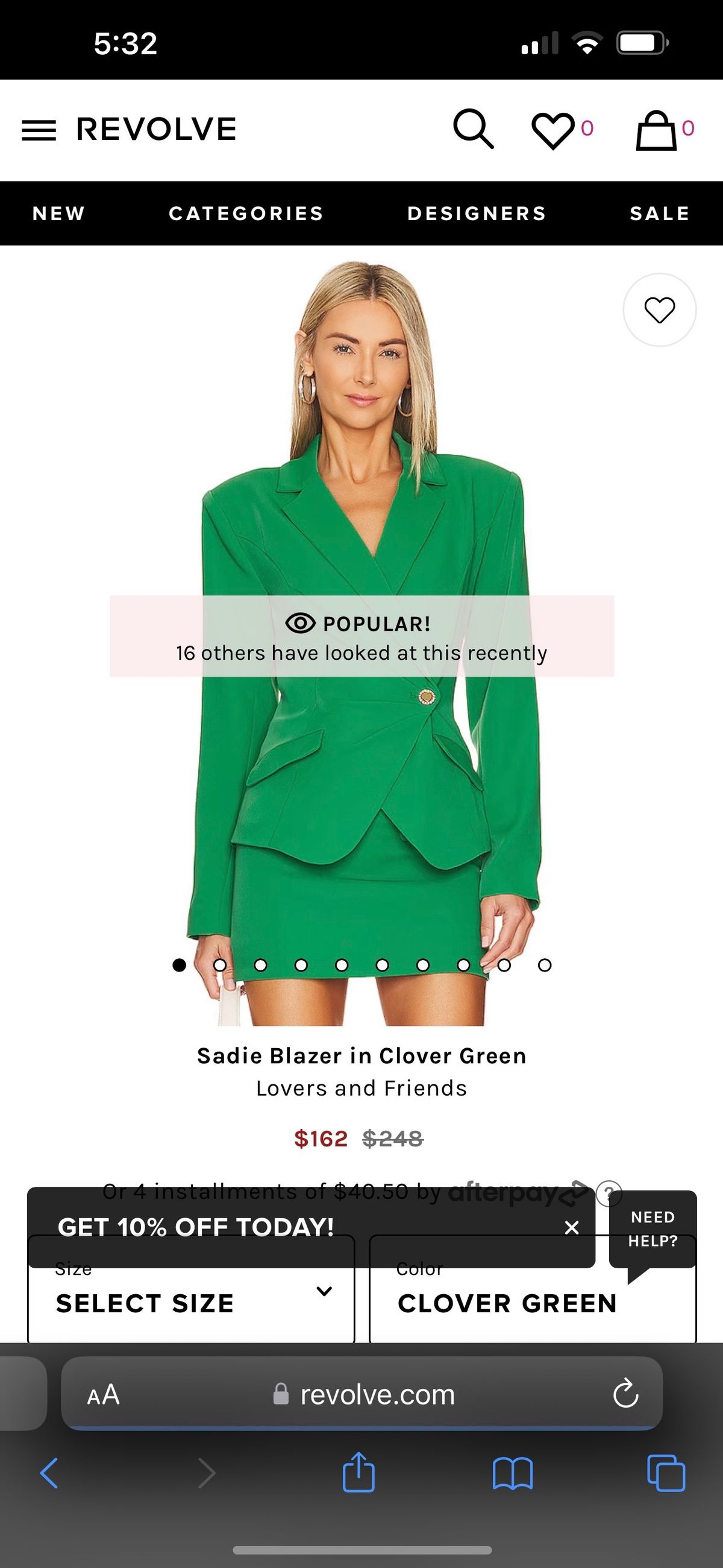 Size 6 Homecoming Long Sleeve Light Green Cocktail Dress on Queenly