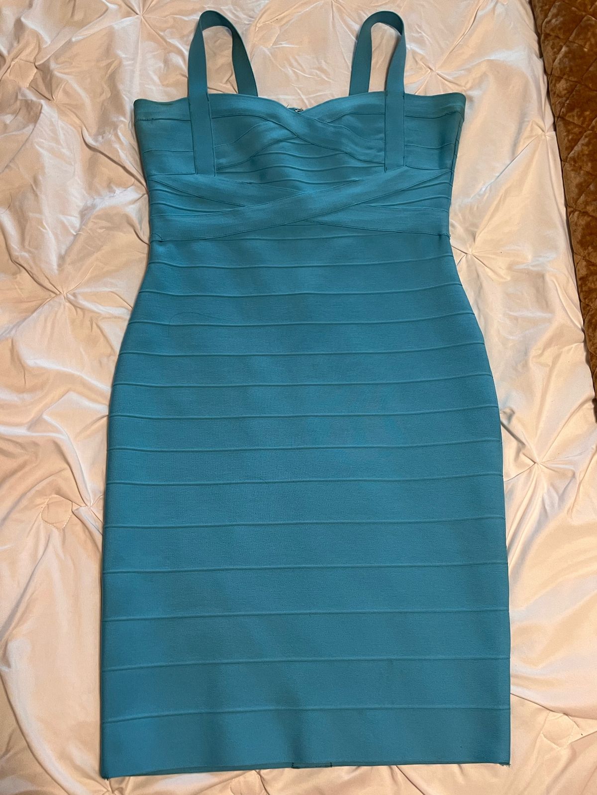 Size XL Homecoming Blue Cocktail Dress on Queenly