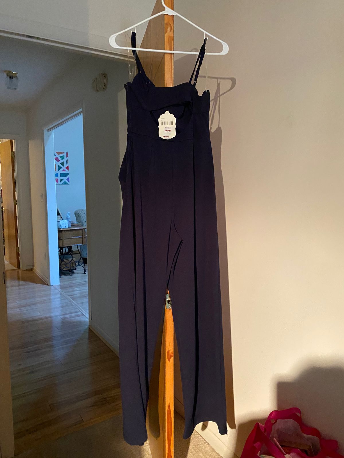Size XS Homecoming Navy Blue Formal Jumpsuit on Queenly