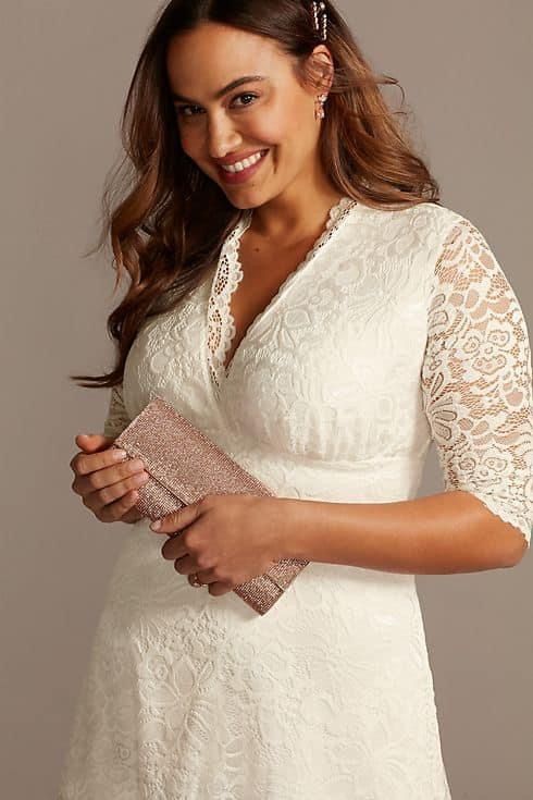 Plus Size 32 White A-line Dress on Queenly