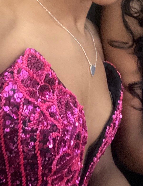 Ashley Lauren Size 2 Prom Pink Side Slit Dress on Queenly