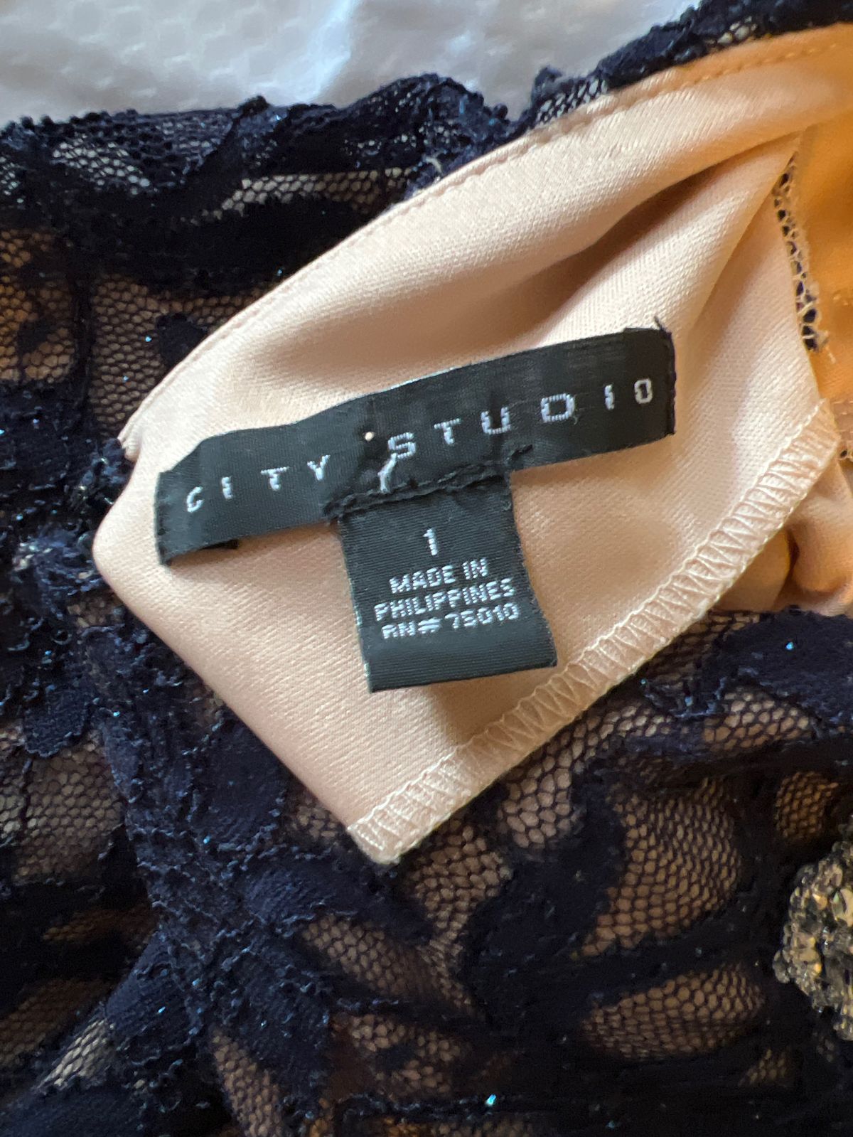 City studio Size XS Prom Navy Blue Cocktail Dress on Queenly
