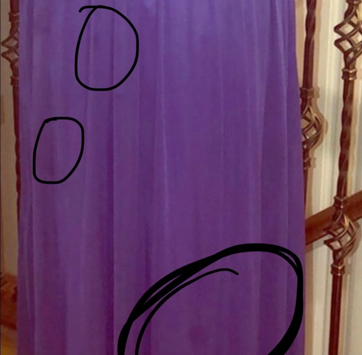 Size 12 Strapless Purple A-line Dress on Queenly