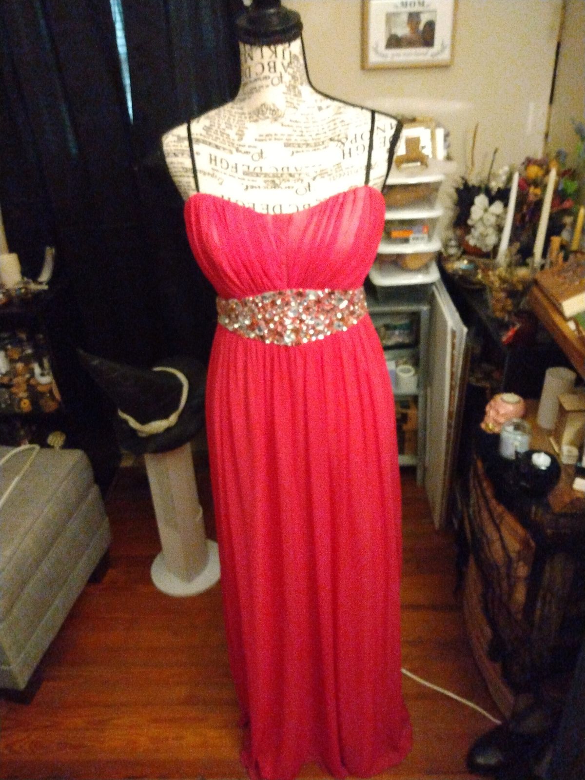 Size 4 Prom Pink Floor Length Maxi on Queenly