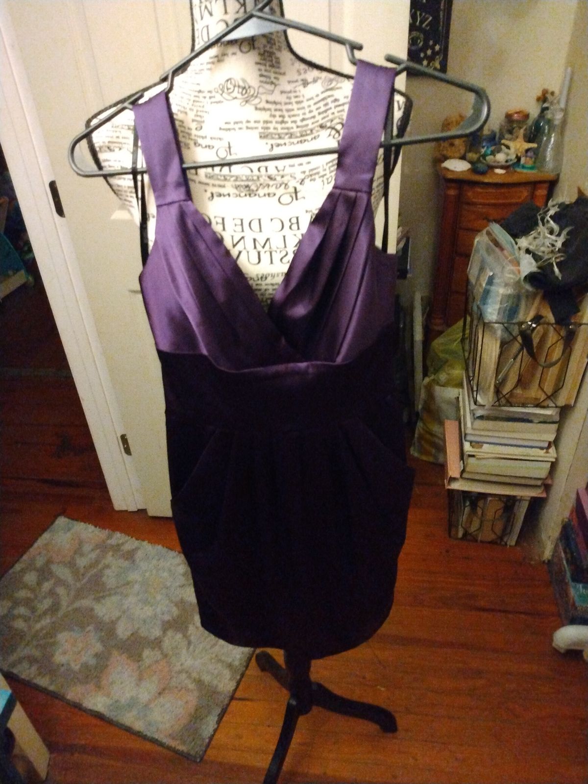 B. Darlin Size 0 Prom Purple Cocktail Dress on Queenly