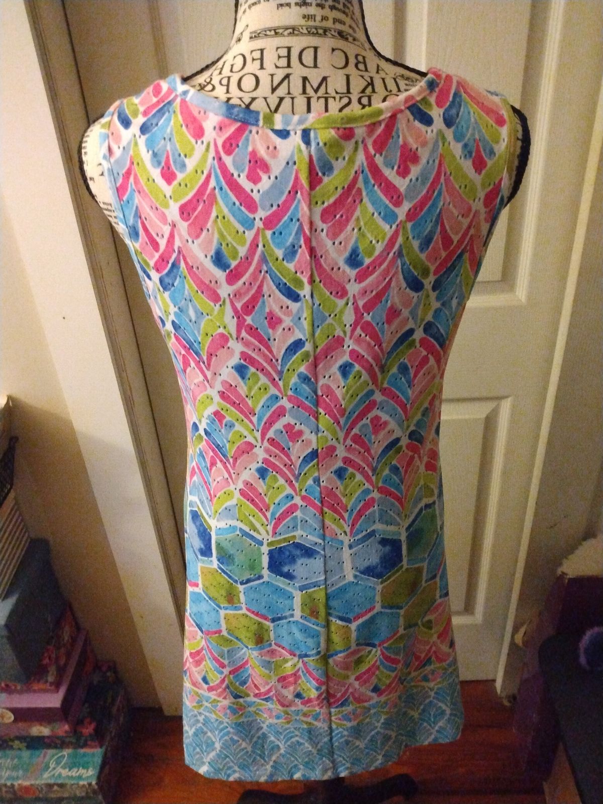 Size 4 Wedding Guest Multicolor A-line Dress on Queenly