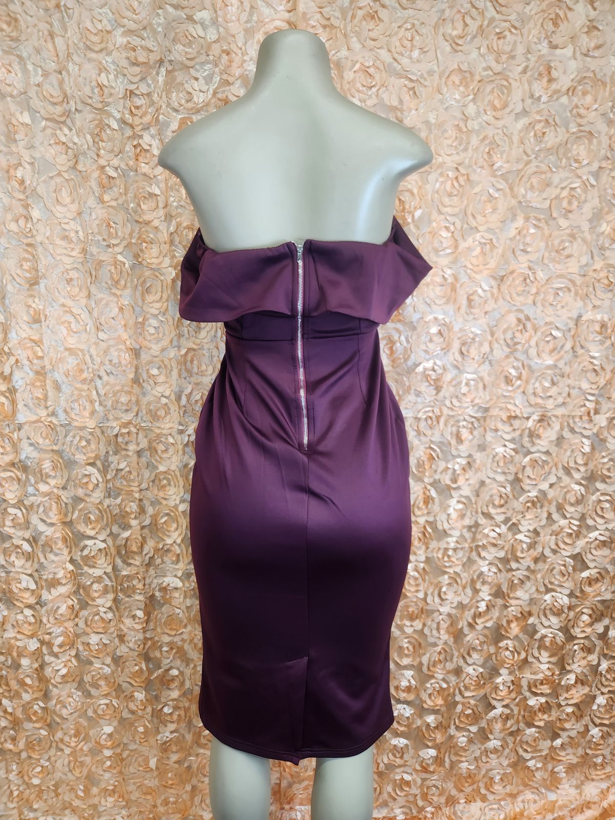Size 8 Prom Purple Cocktail Dress on Queenly