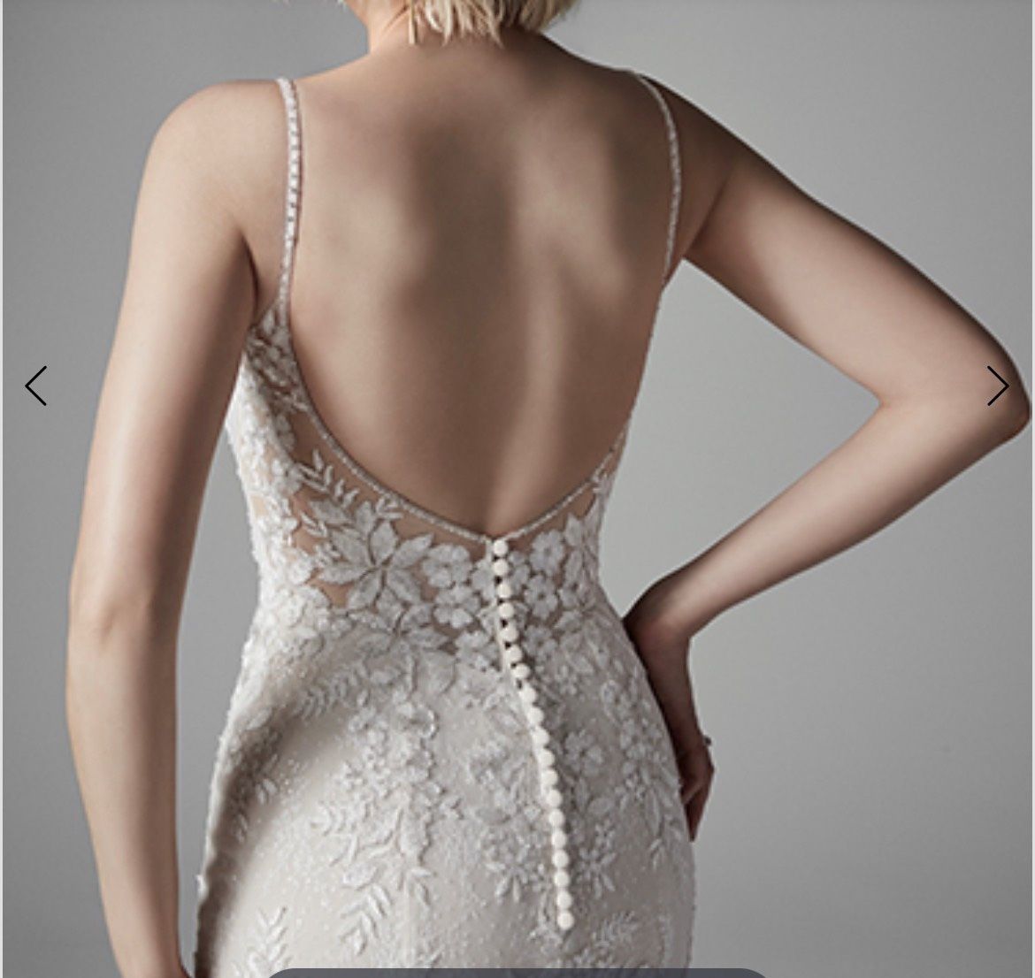 Plus Size 18 Wedding Plunge White Mermaid Dress on Queenly