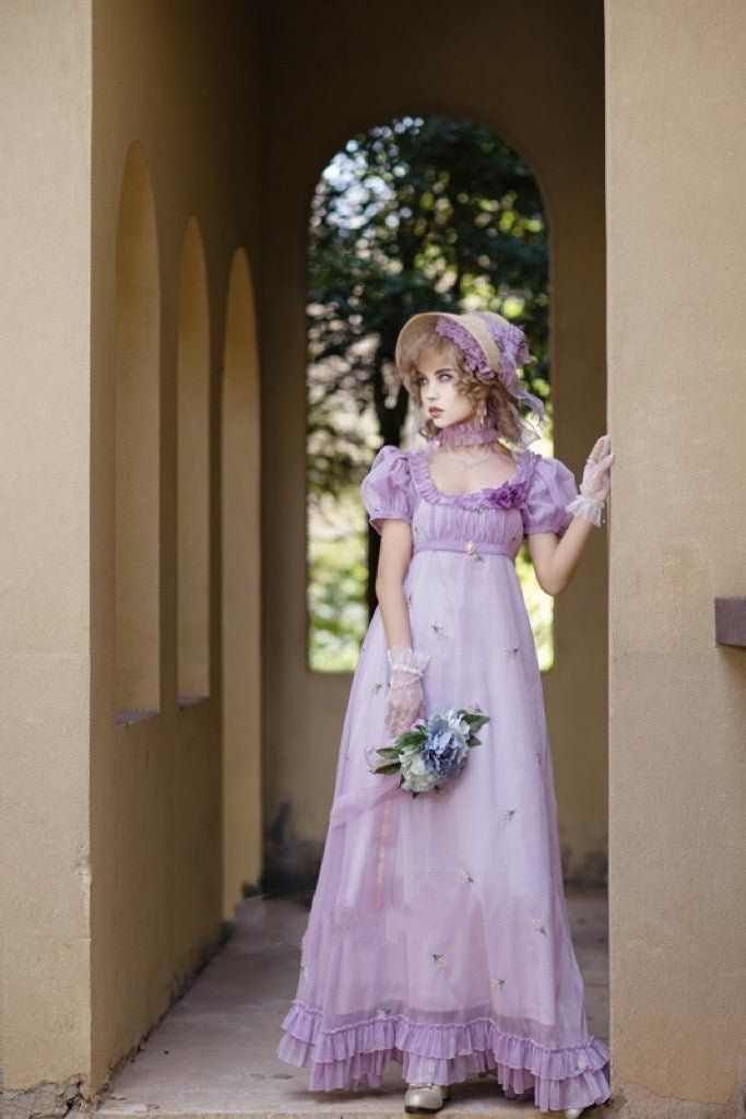 Wonderland By Lilian Size 12 Purple A-line Dress on Queenly