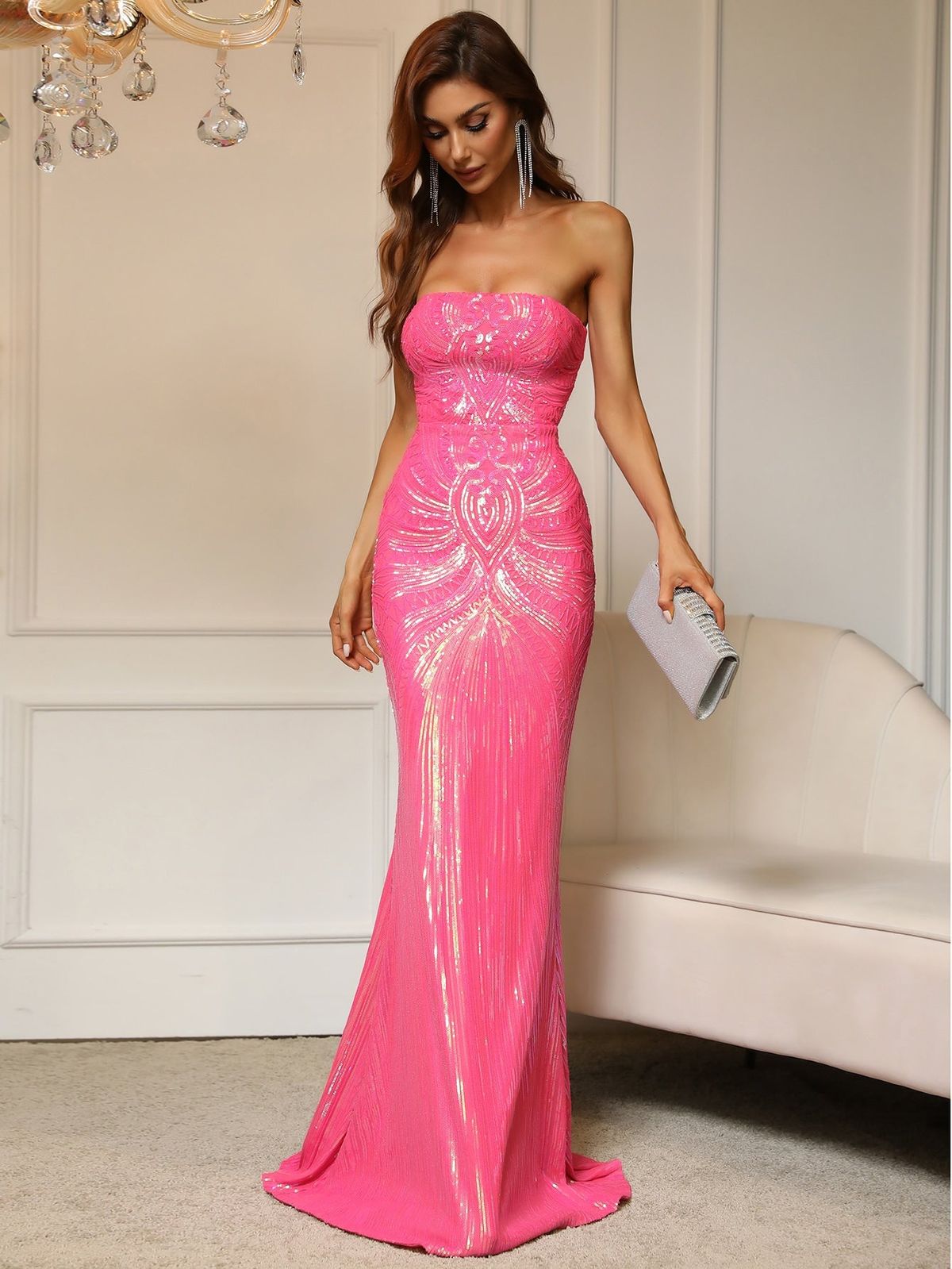 Style FSWD0328 Faeriesty Size XS Prom Pink Mermaid Dress on Queenly