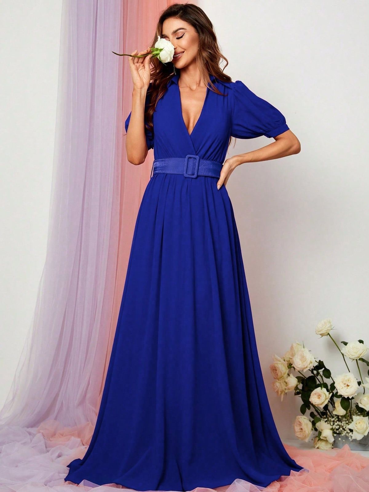 Style FSWD1113 Faeriesty Size XS Royal Blue Floor Length Maxi on Queenly