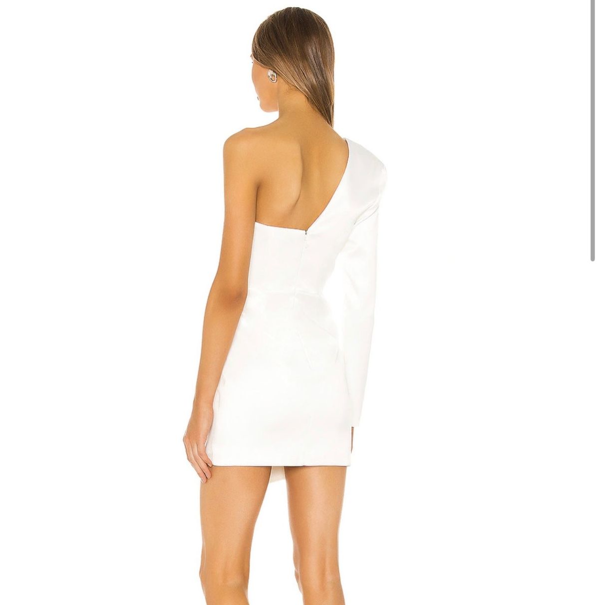 Style NBD1655 H19 Nbd Size S Nightclub One Shoulder White Cocktail Dress on Queenly