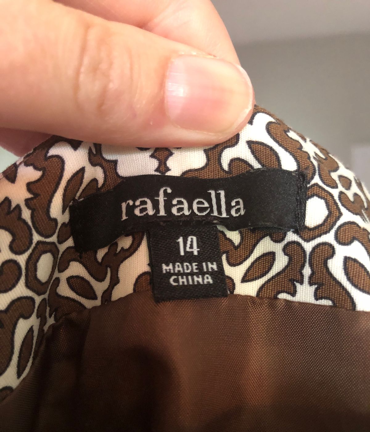 Rafaella Size 14 Wedding Guest Nude Floor Length Maxi on Queenly