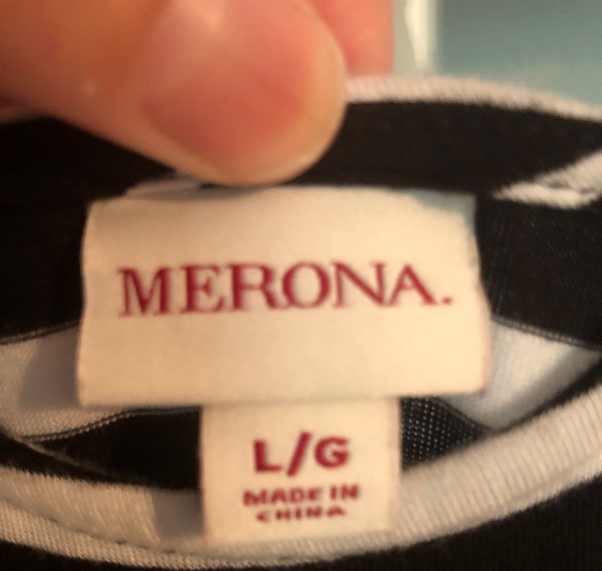 Merona Size L Plunge Black Floor Length Maxi on Queenly
