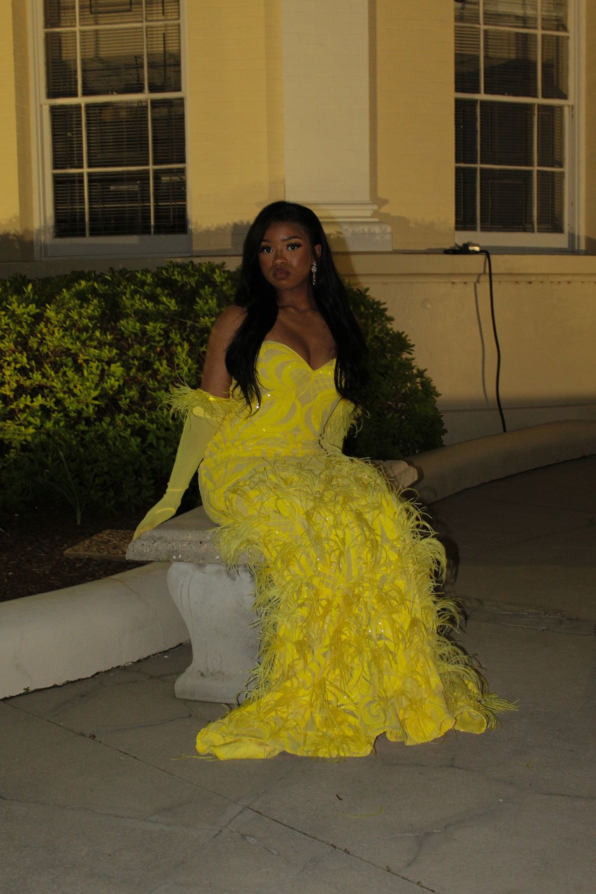 Style 05667 Jovani Size 2 Prom Yellow Mermaid Dress on Queenly