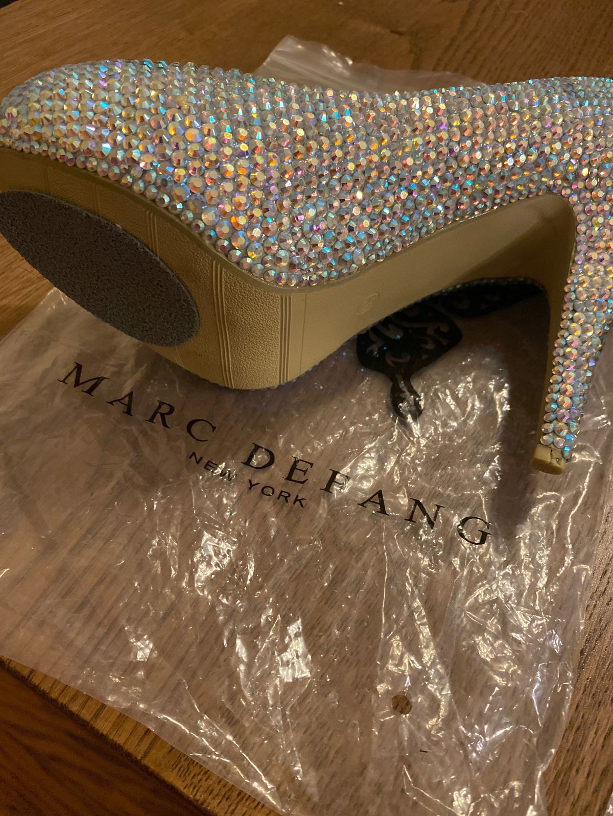 Marc Defang Size 10 Prom Silver Cocktail Dress