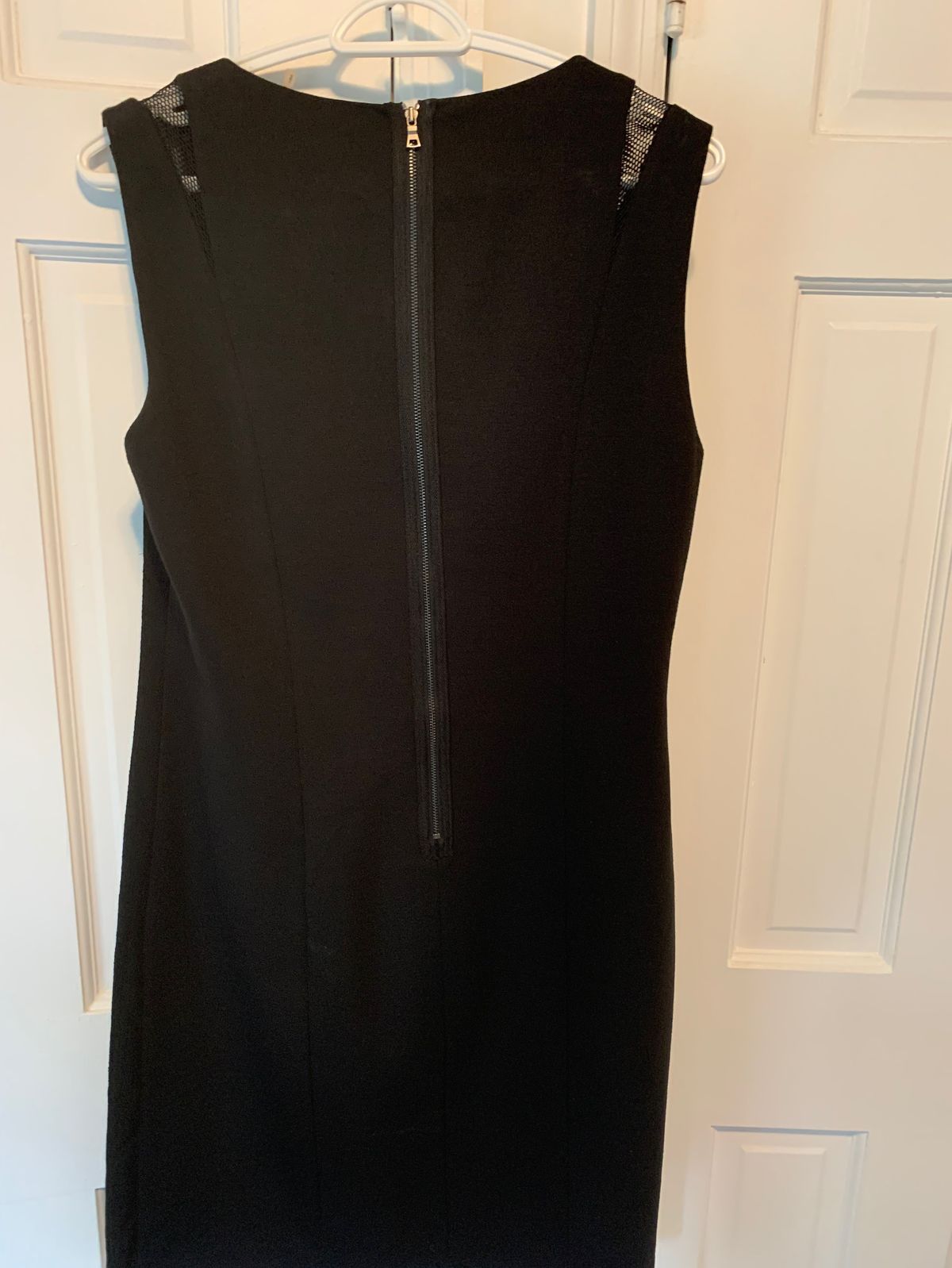Tahari Size 12 Prom Plunge Black Cocktail Dress on Queenly
