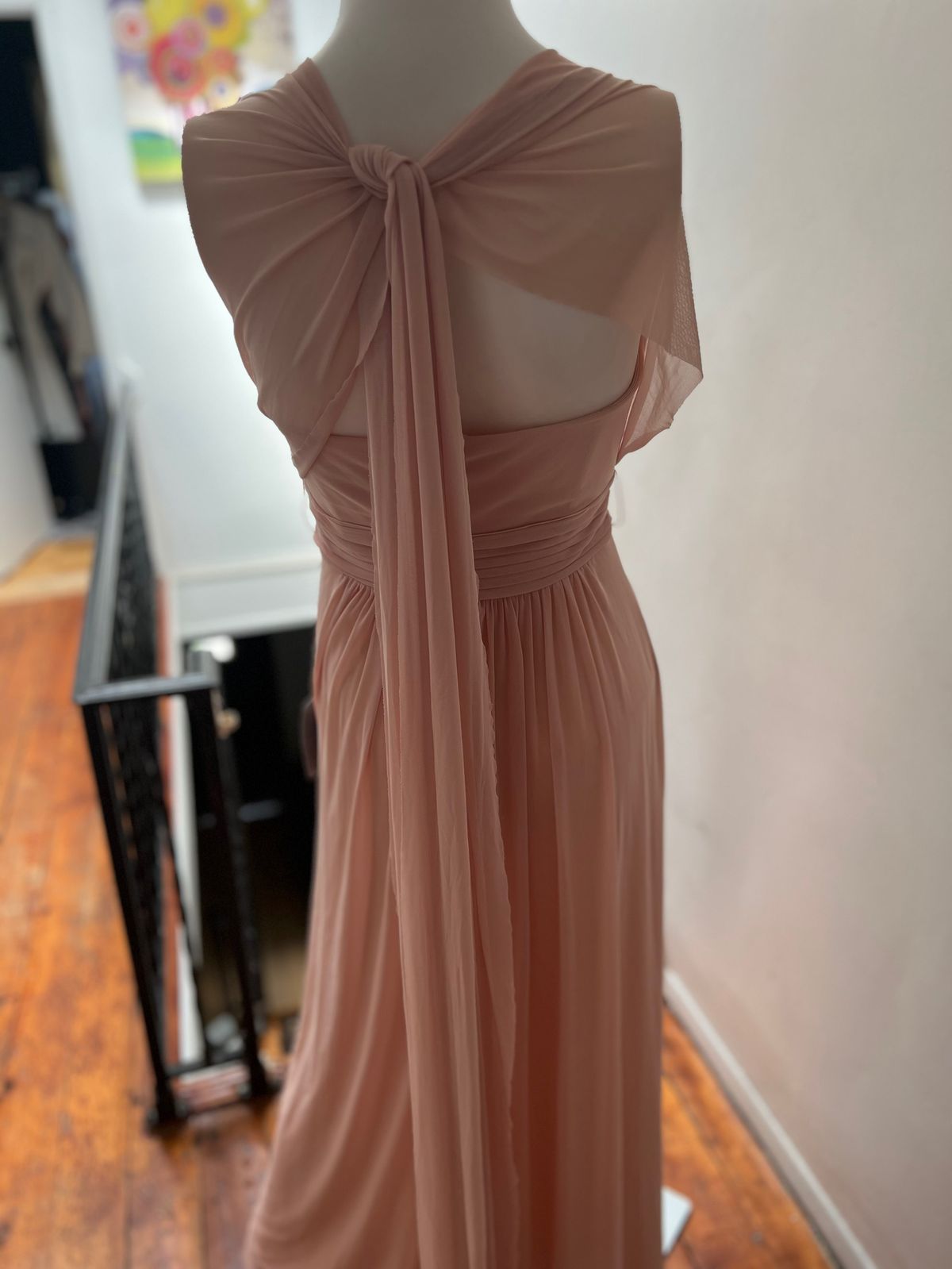 Lulus Size S Plunge Orange A-line Dress on Queenly