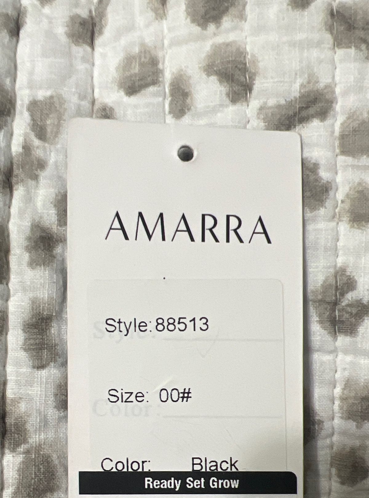 Amarra Size 0 Prom Plunge Black Mermaid Dress on Queenly