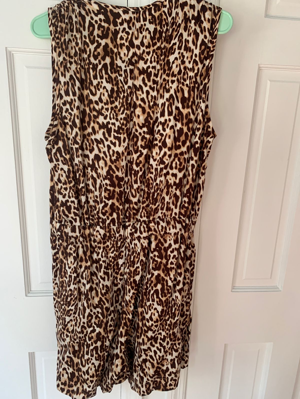Banana Republic Size 12 Nightclub Plunge Brown Formal Jumpsuit on Queenly