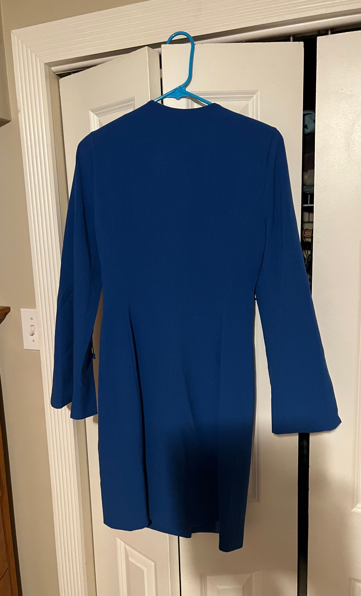 Venus Size 4 Pageant Plunge Blue Cocktail Dress on Queenly