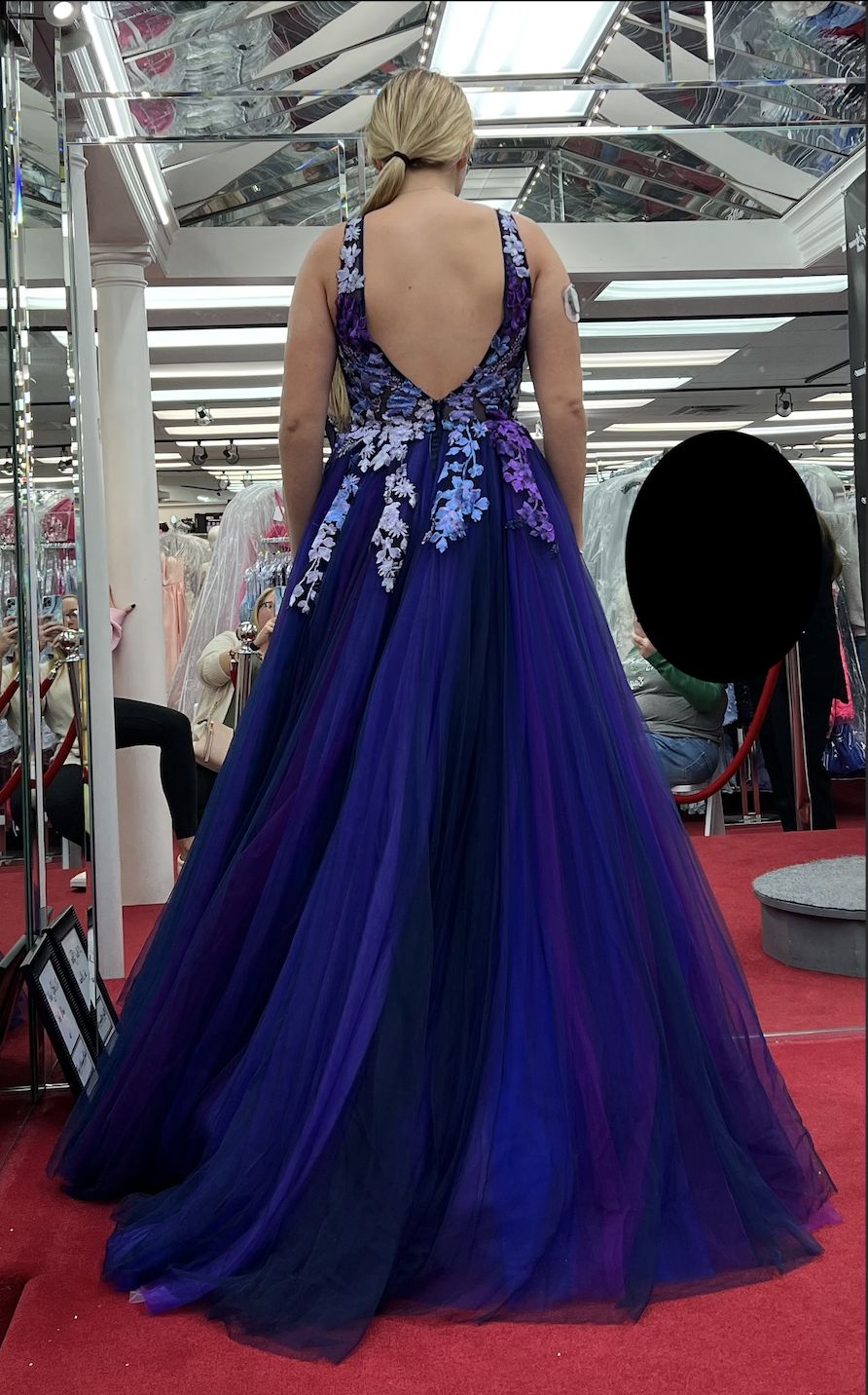 Jovani Size 6 Pageant Purple Ball Gown on Queenly