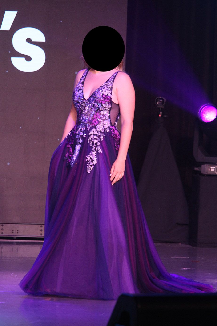 Jovani Size 6 Pageant Purple Ball Gown on Queenly