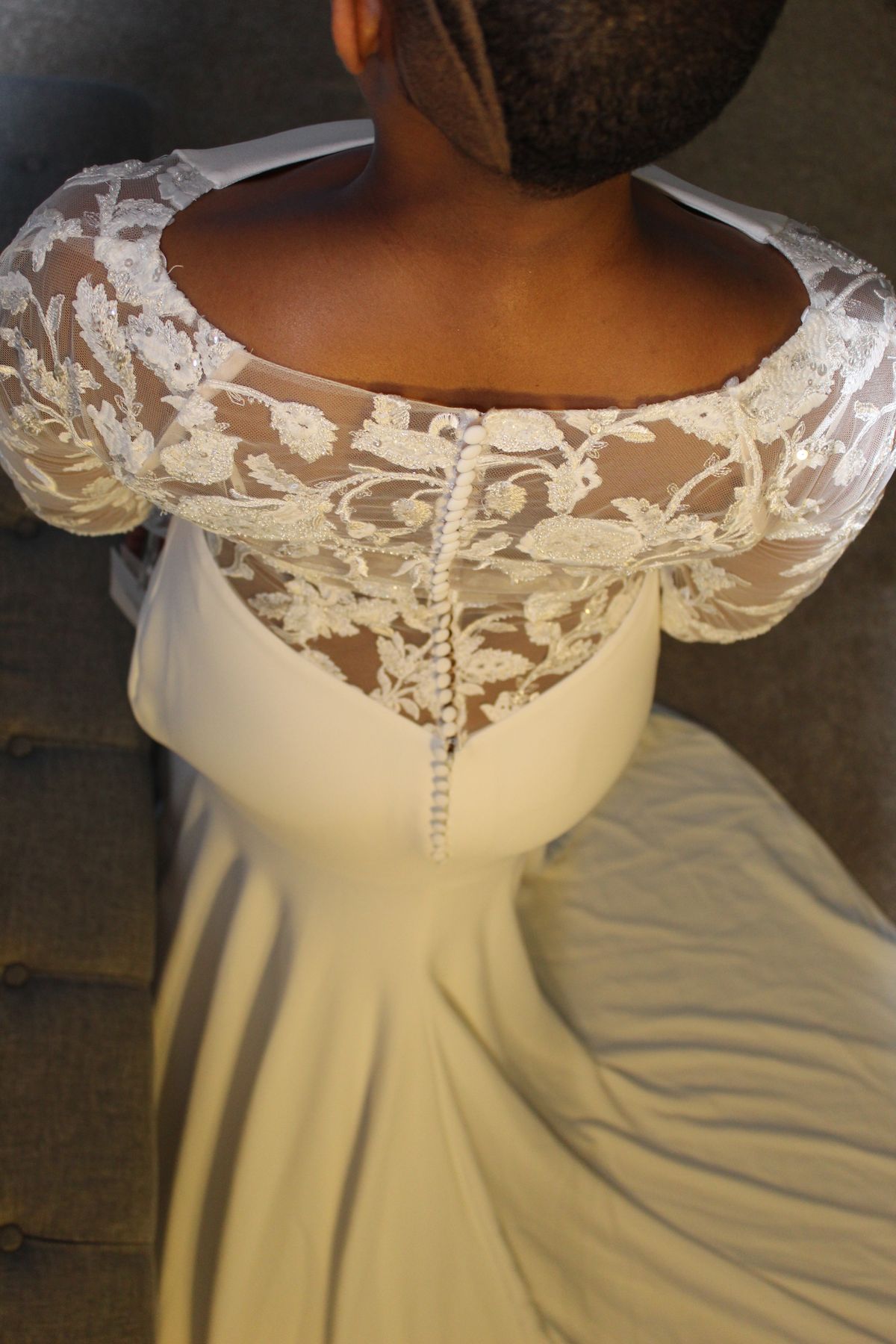 Pronovias Size 14 White Mermaid Dress on Queenly