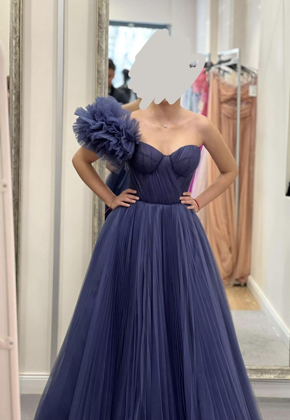 Style 98288 Tarik Ediz Size 4 Purple Ball Gown on Queenly
