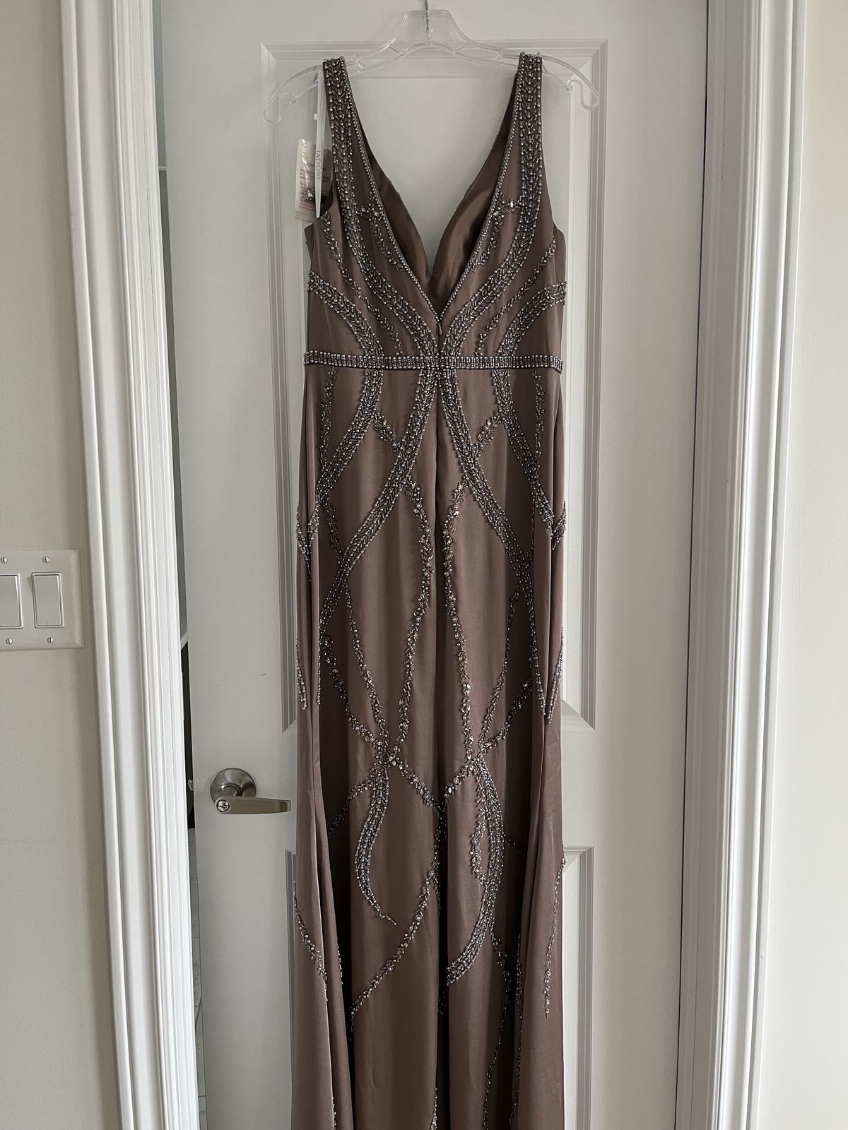 Royal Bridal Boutique Size 10 Nude Cocktail Dress on Queenly