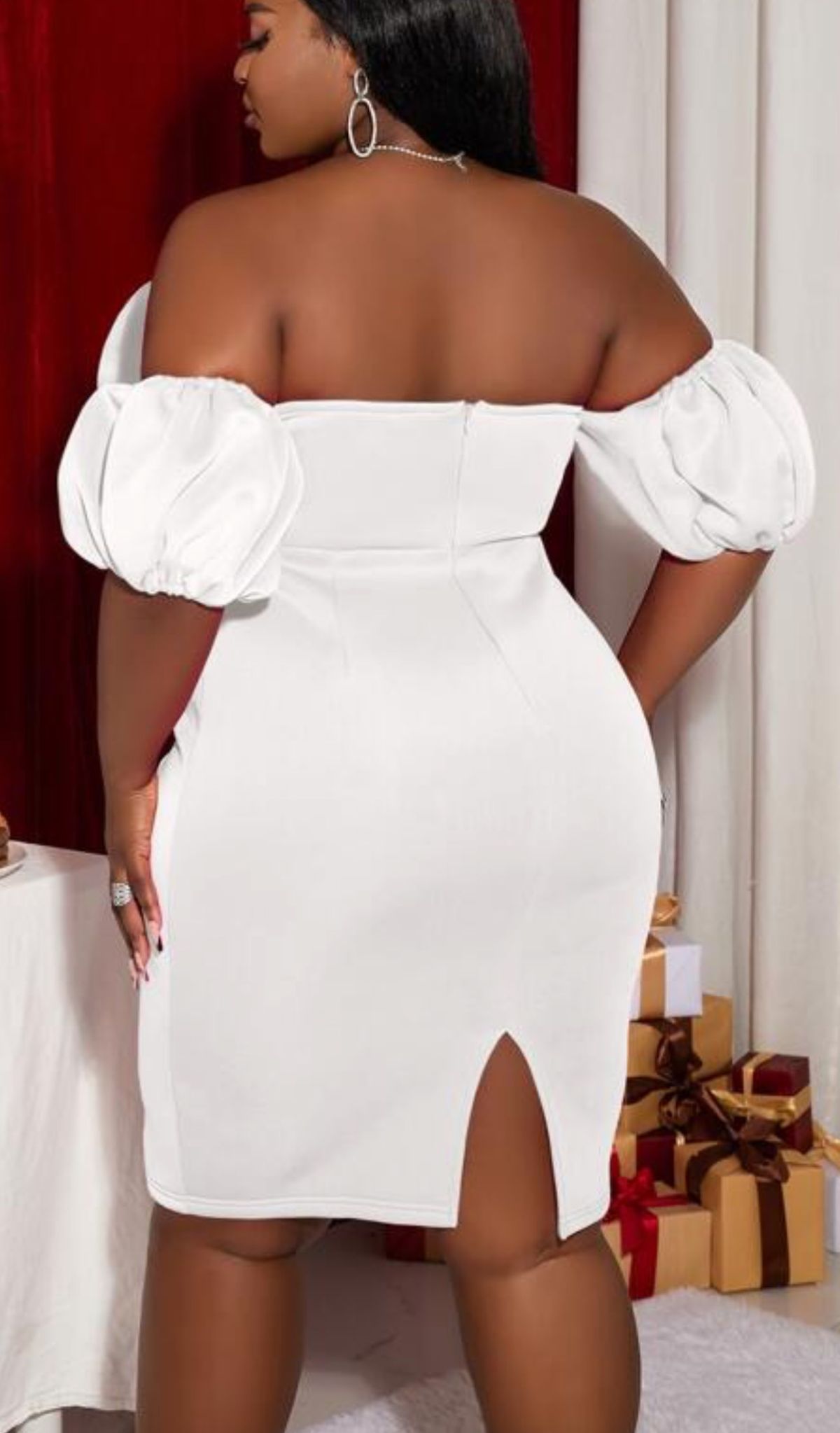 Plus Size 24 Prom White Cocktail Dress on Queenly
