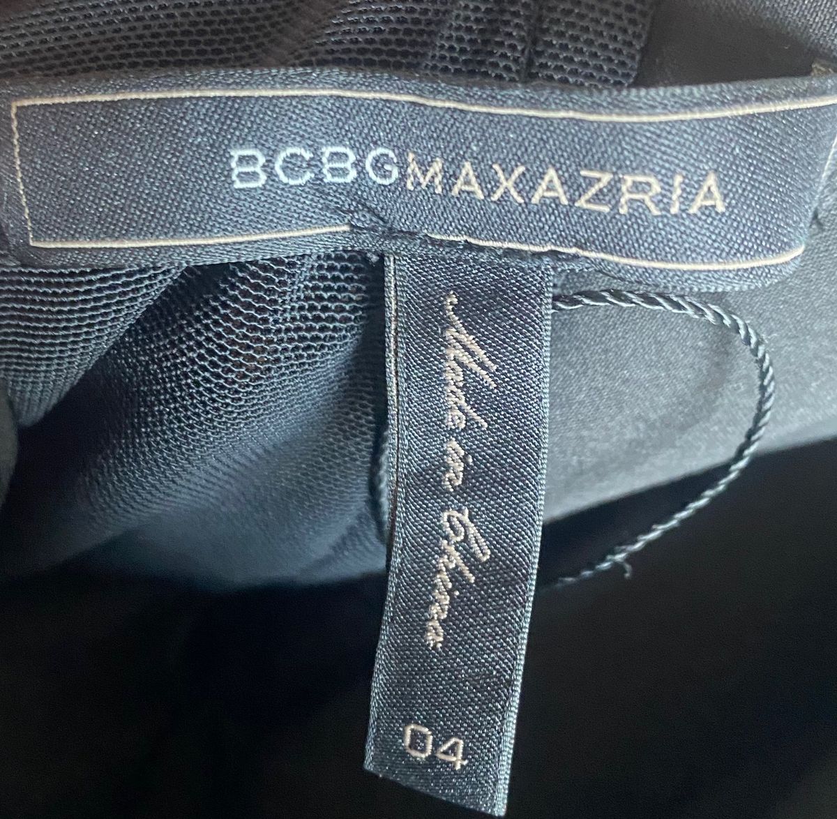 BCBG Size 4 Strapless Black A-line Dress on Queenly