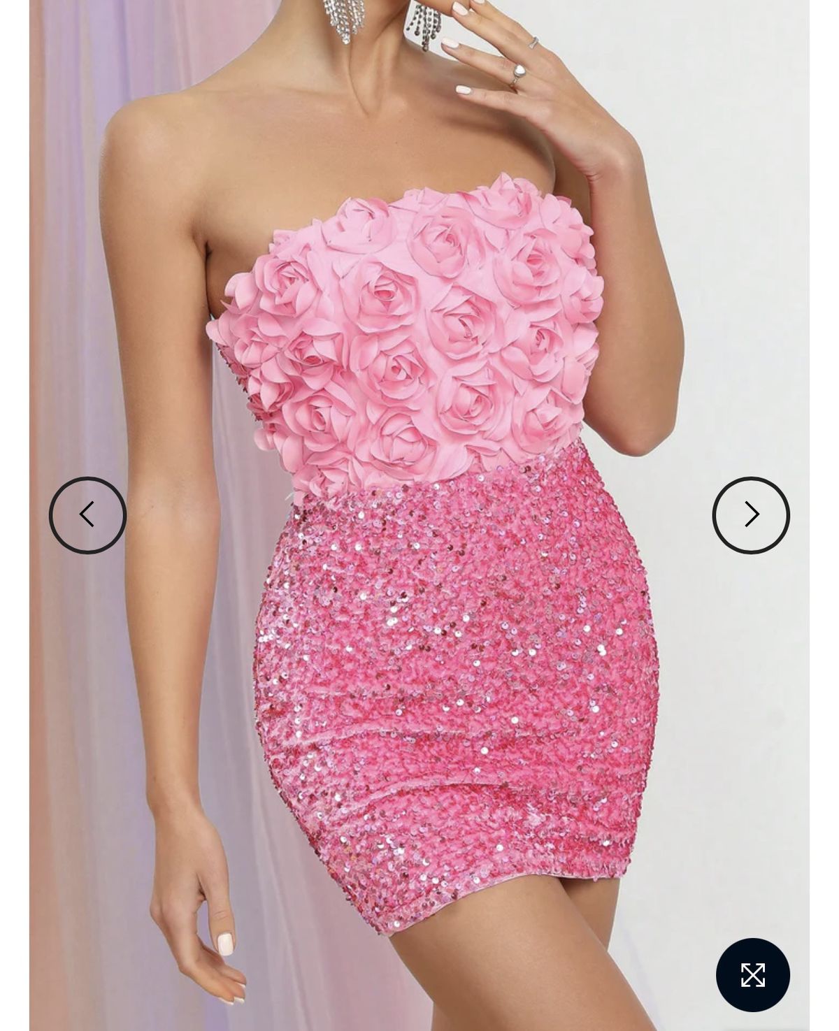 Style FSWD1024 Faeriesty Size 0 Homecoming Strapless Pink Cocktail Dress on Queenly