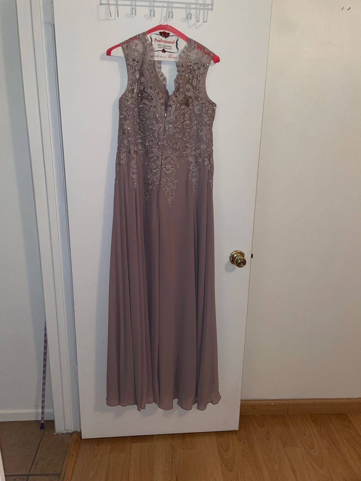 Size XL Prom Pink A-line Dress on Queenly