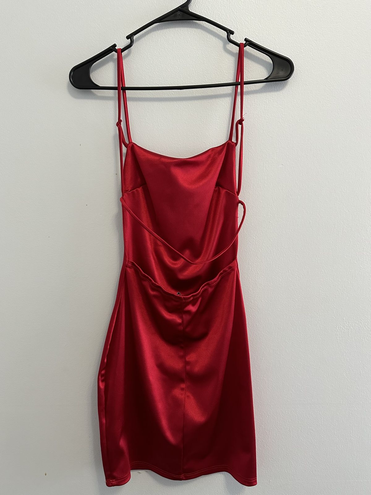 Fashion Nova Size 0 Nightclub Plunge Red Cocktail Dress on Queenly