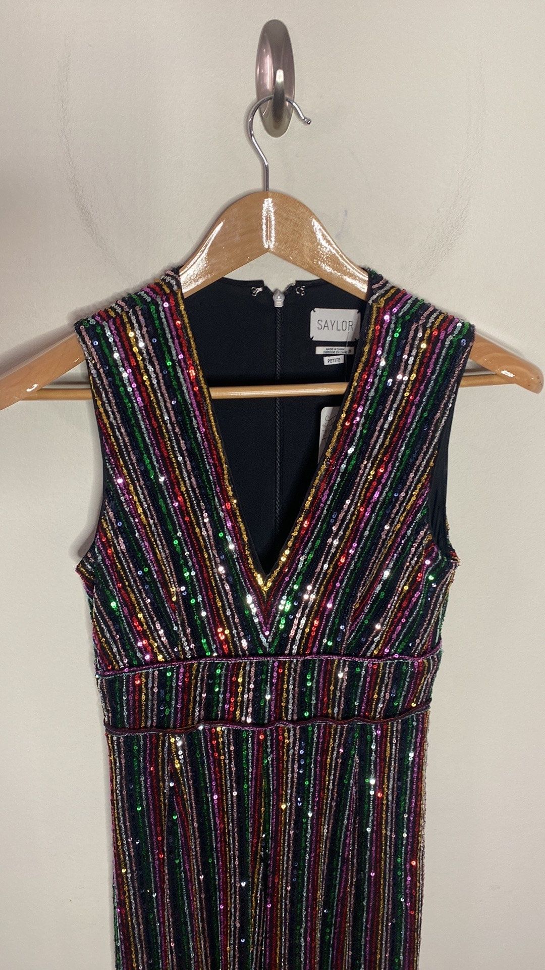 Style Winnipeg Saylor x Free People Size XS Nightclub Plunge Multicolor Formal Jumpsuit on Queenly
