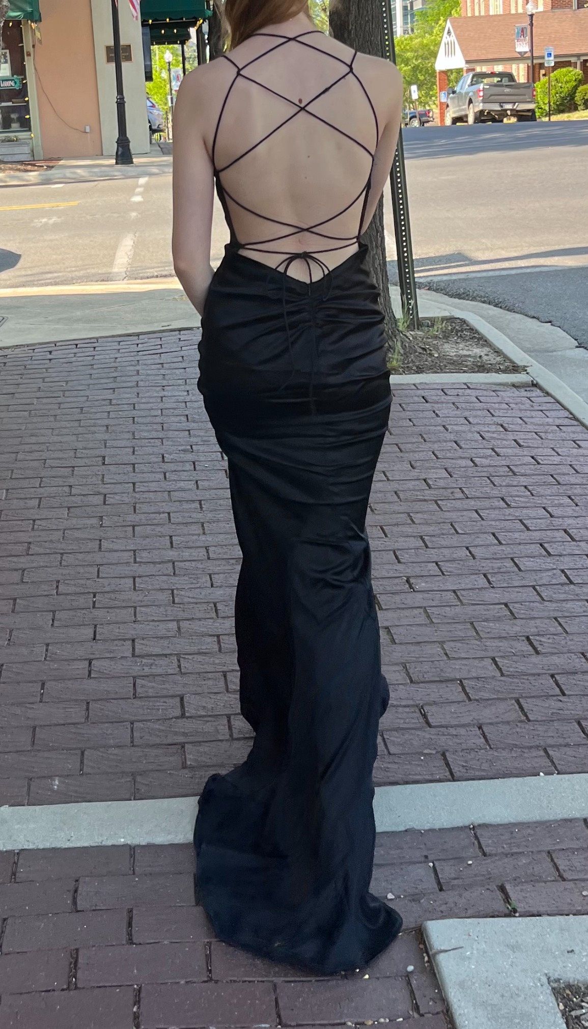 Sherri Hill Size 0 Prom Black Mermaid Dress on Queenly